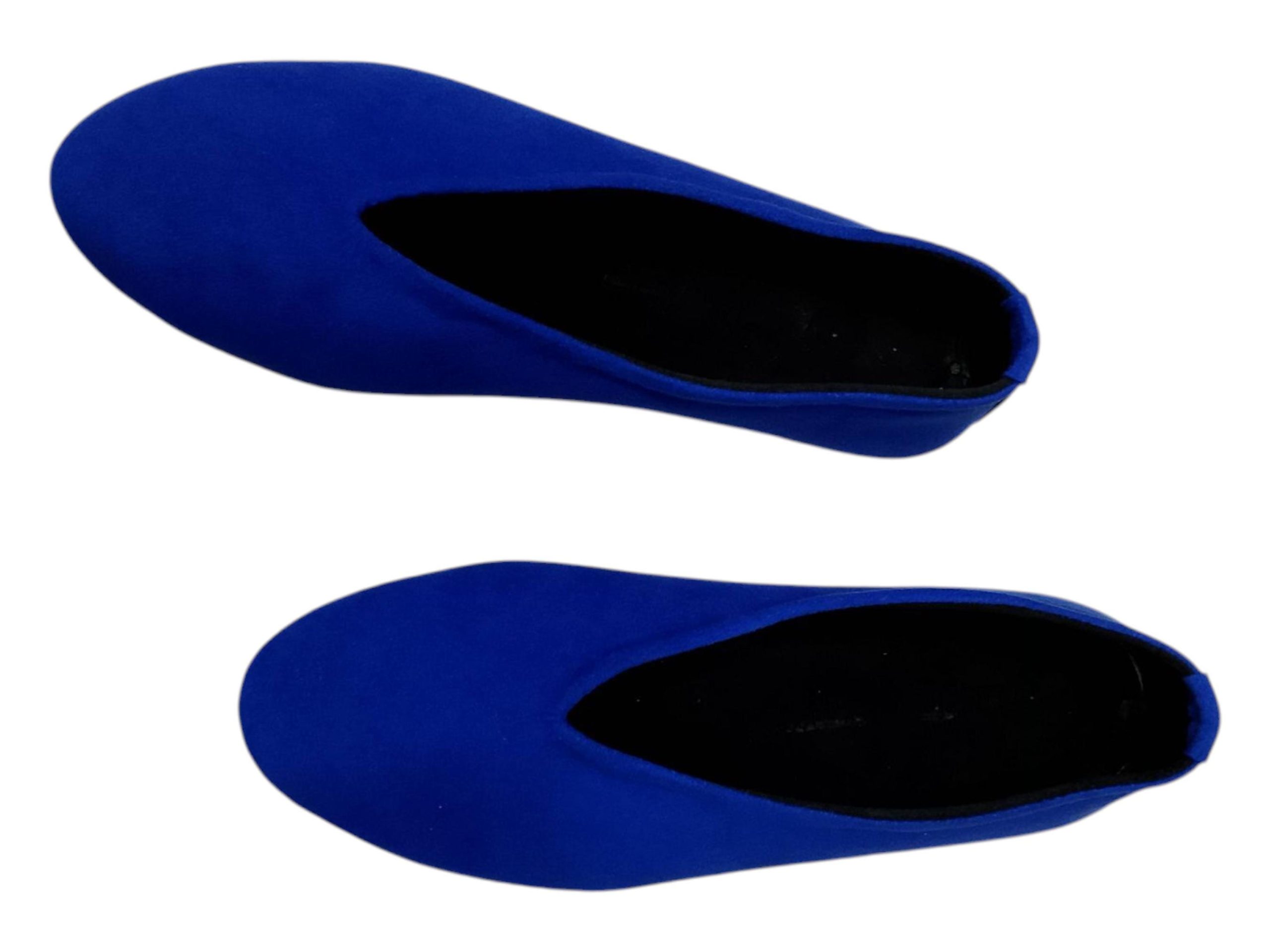 Women’s Bleu Leather Mules Handmade Pointed Toe Slip1 Women’s Bleu Leather Mules Handmade Pointed Toe Slip1